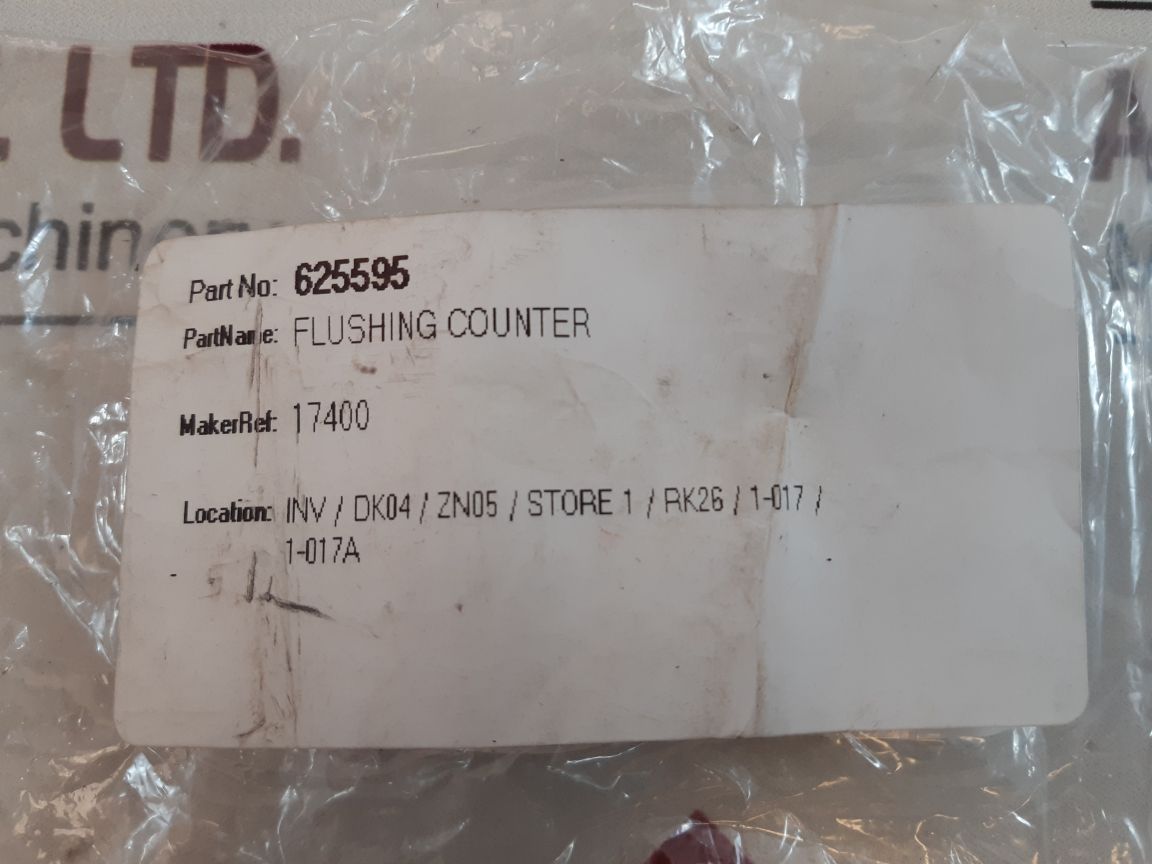 Ivo f 122.600gm9d flushing counter
