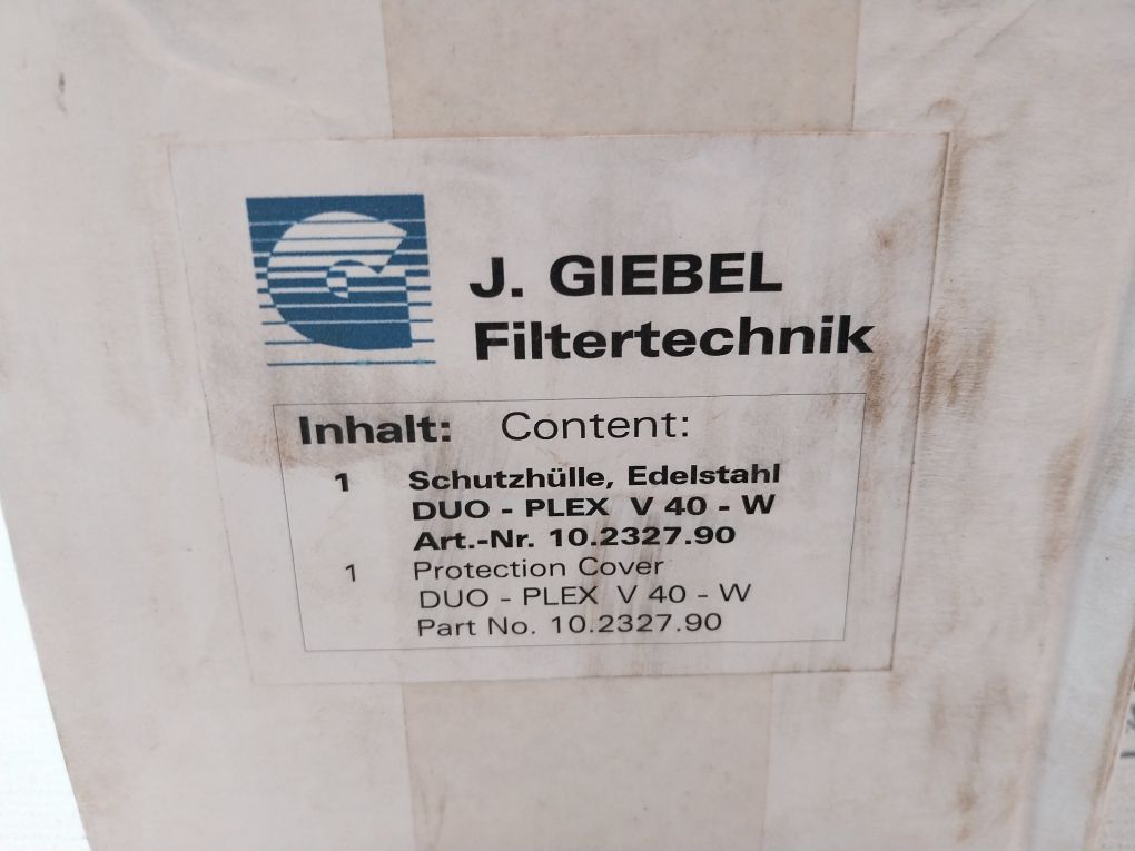 J.Giebel Filtertechnik Duo-plex V 401-w Adsorber Cartridge Set