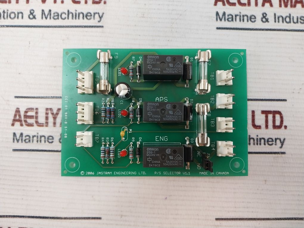 Jastram Engineering Cci-01 P/S Selector V1.1 Printed Circuit Board
