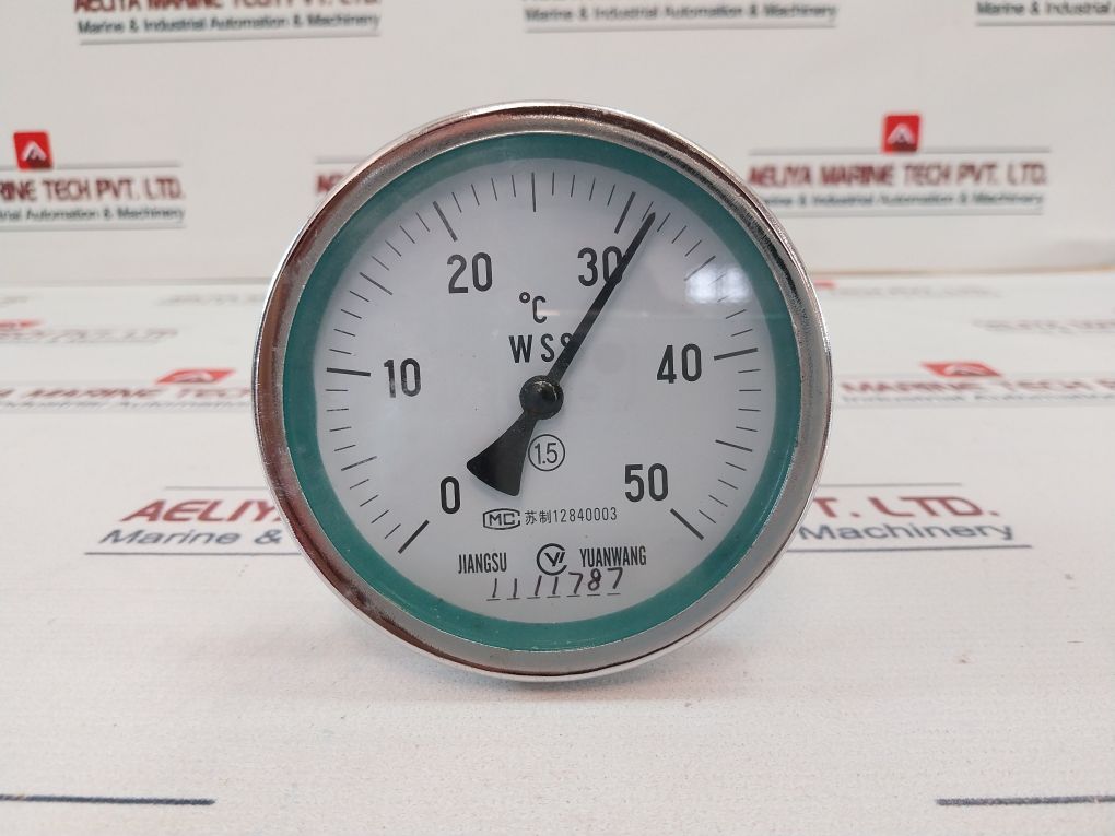 Jiangsu Yuanwang Wss-403 Dial Thermometer 0 To 50°C