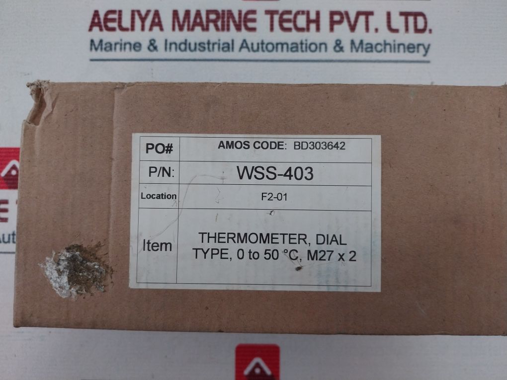 Jiangsu Yuanwang Wss-403 Dial Thermometer 0 To 50°C