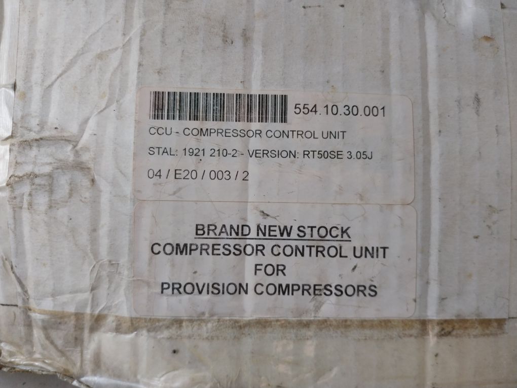 Johnson Controls 022633060 Compressor Control Unit 1921 210-2 4.0, 108289-0017