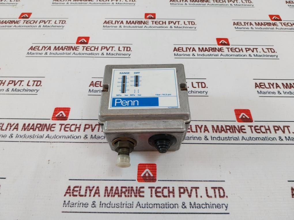 Johnson Controls P77Aaa-9301 Pressure Switch 1 To 10 Bar