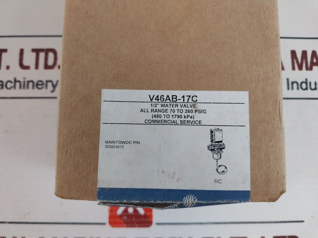 Johnson Controls V46Ab-17 Water Regulating Valve 005003413