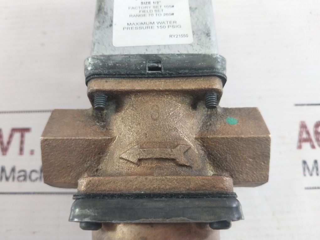 Johnson Controls V46Ab-17 Water Regulating Valve 1/2" V46Ab-17C