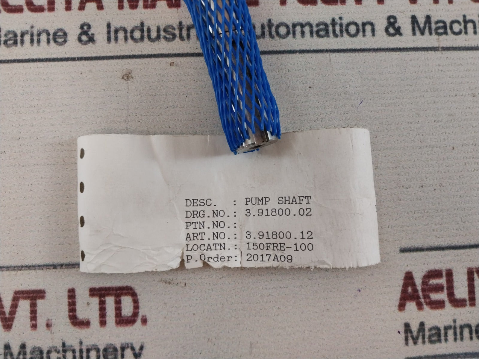 Johnson Fre.40.110-g2 Pump Shaft