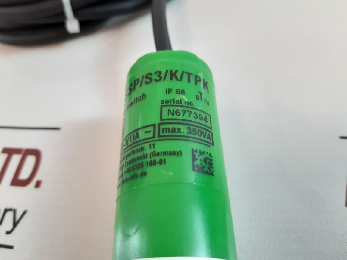 Jola ssp/s3/k/tpk floating level switch