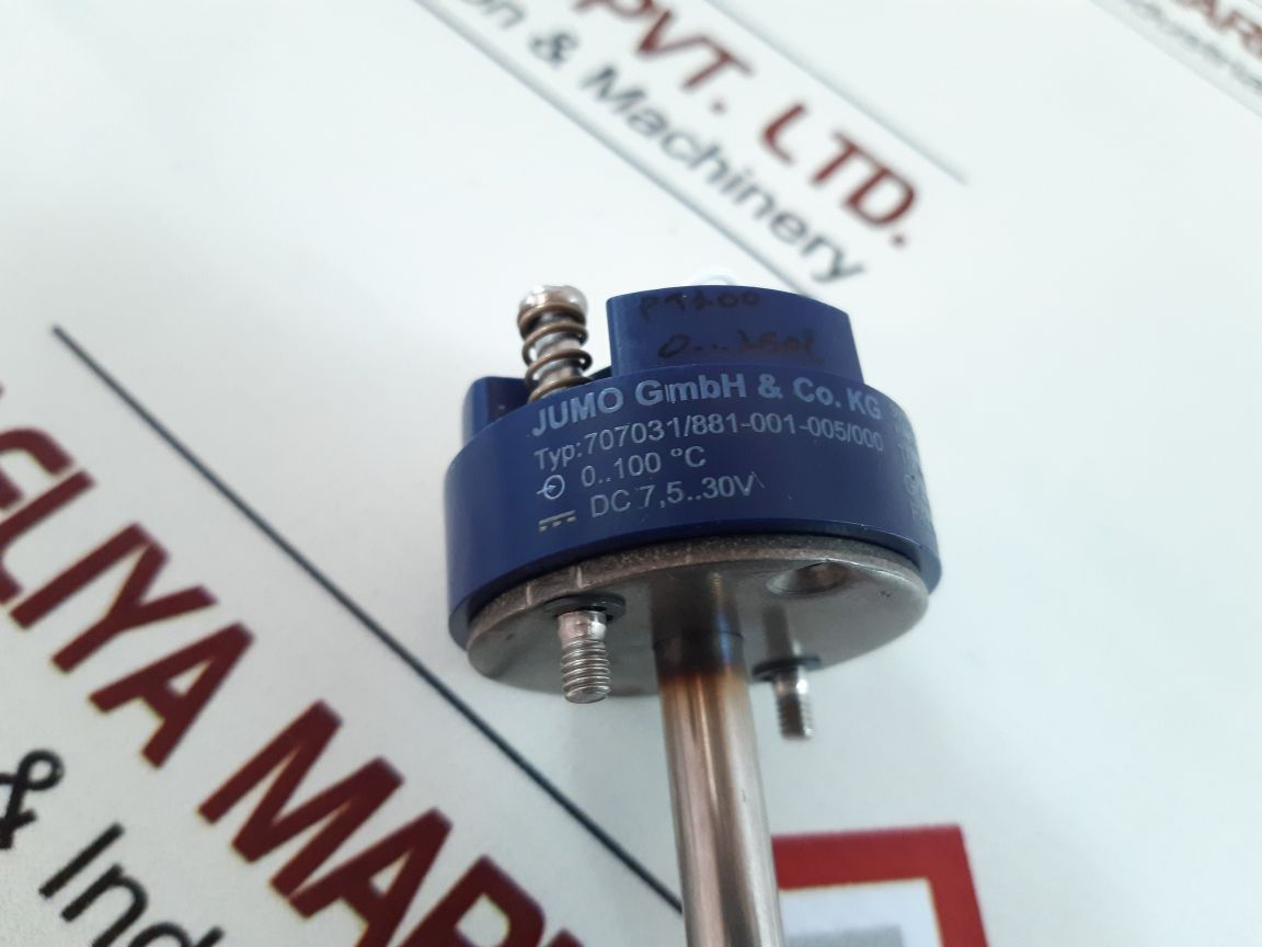 Jumo 707031/881-001-005/000 temperature transmitter