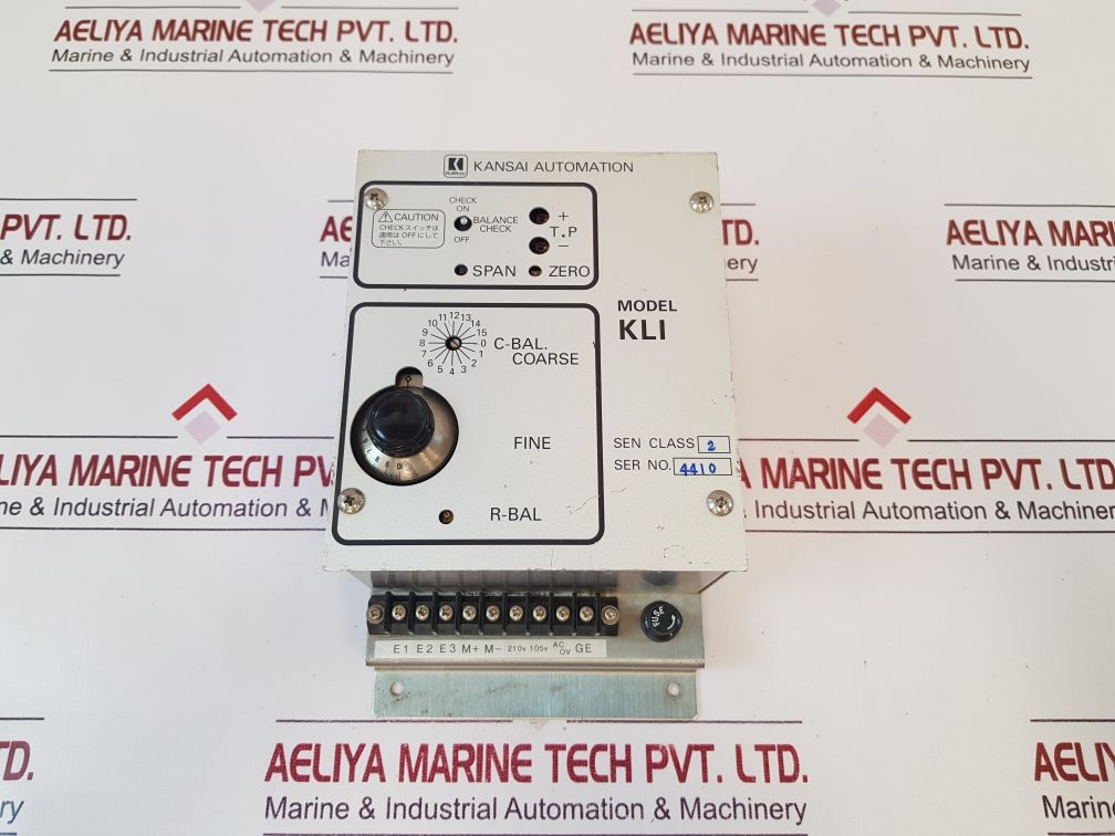 Kansai Automation Kli Capacitance Level Indicator Amplifier Unit