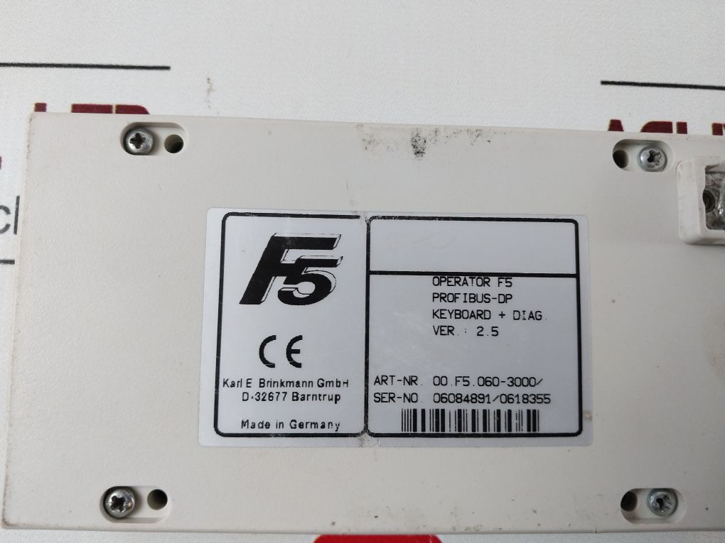 Keb Combivert 00.F5.060-3000 Profibus-dp Operator F5