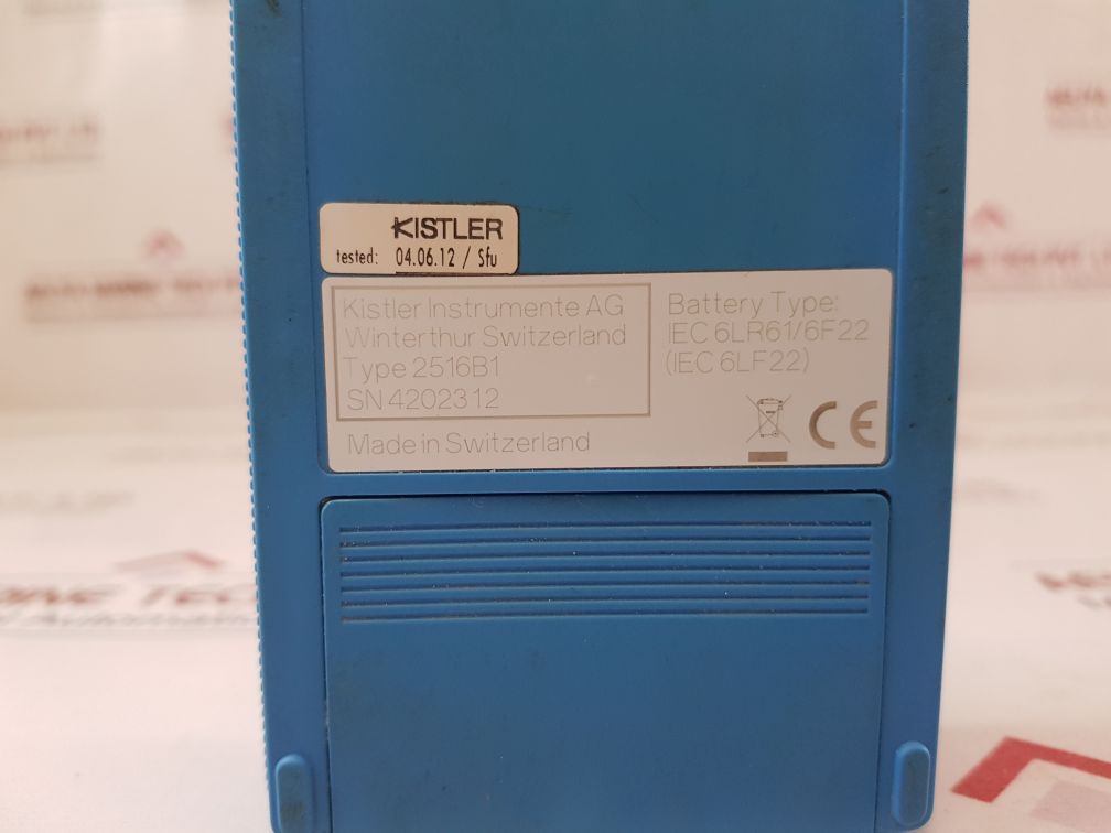Kistler 2516B1 Engine Peak Meter