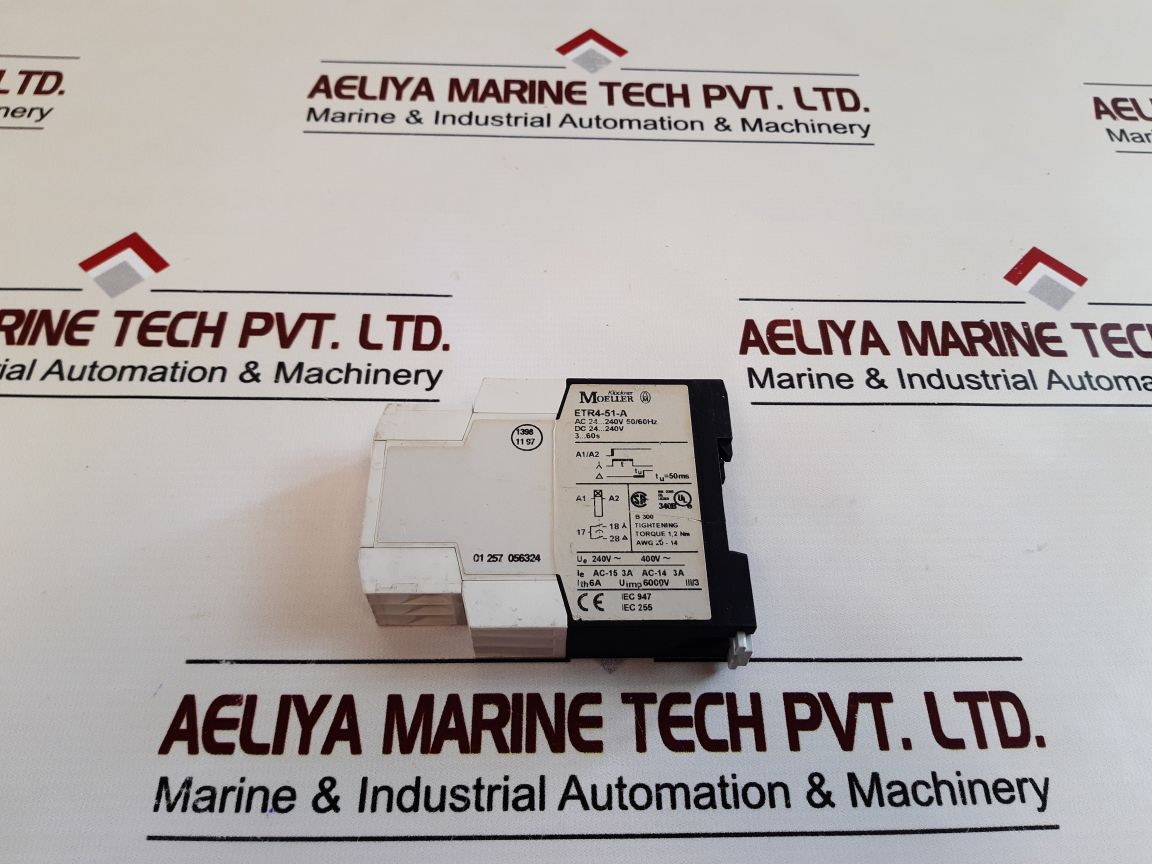 Klockner Moeller Etr4-51-a Time Delay Relay