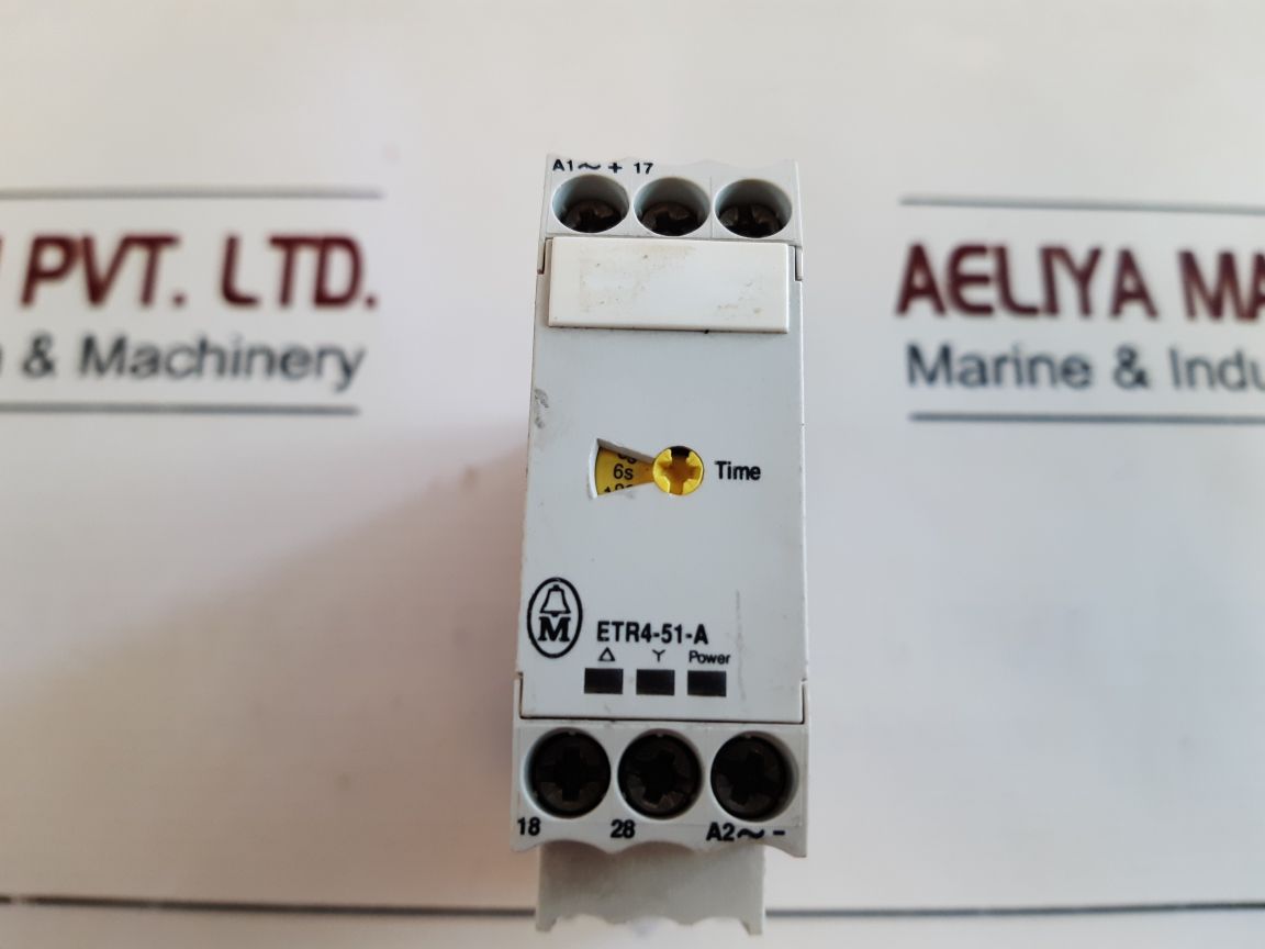 Klockner Moeller Etr4-51-a Time Delay Relay