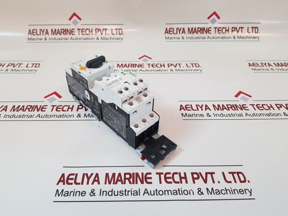 Klockner moeller pkzm0-1,6 motor starter se00-11-pkz0 with contactor