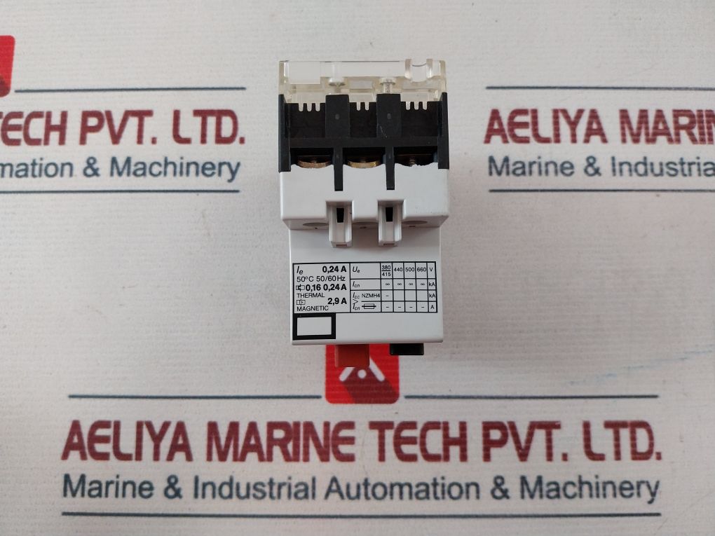 Klockner Moeller Pkzm 1-0,24 Thermal Motor Circuit Breaker 50°C 50/60 Hz