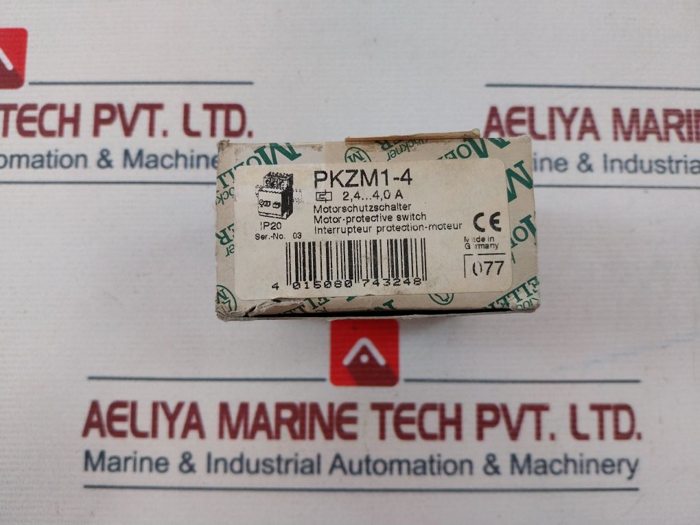 Klockner Moeller Pkzm 1-4 Motor-protective Switch