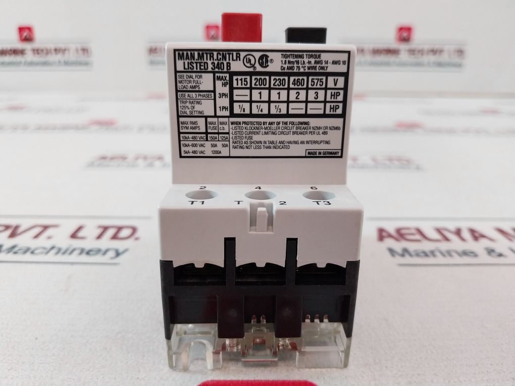 Klockner Moeller Pkzm 1-4 Motor-protective Switch