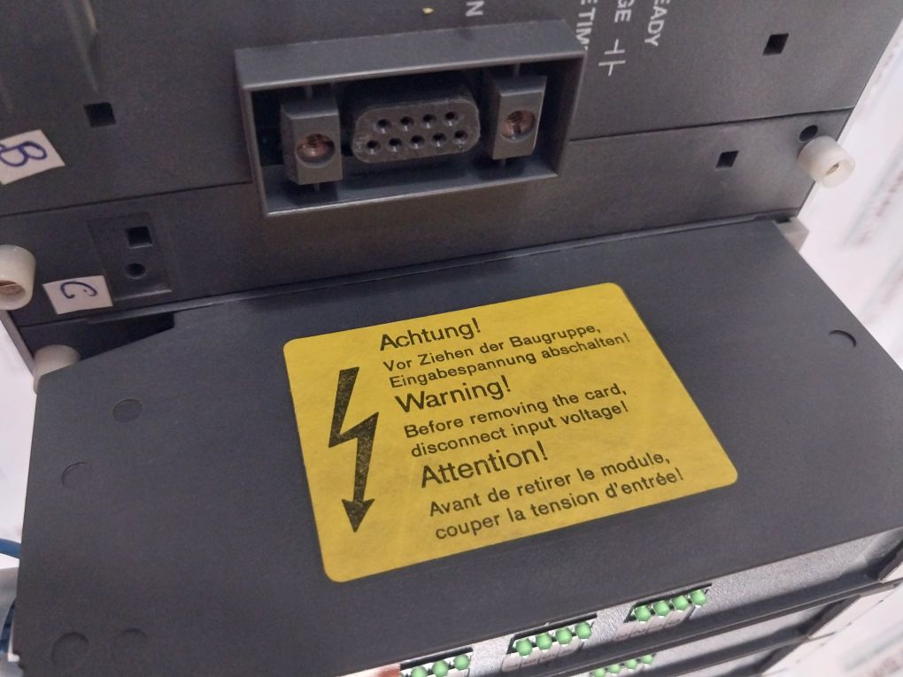 Klockner Moeller Ps 316 Input/Output Analog Power Supply Rack