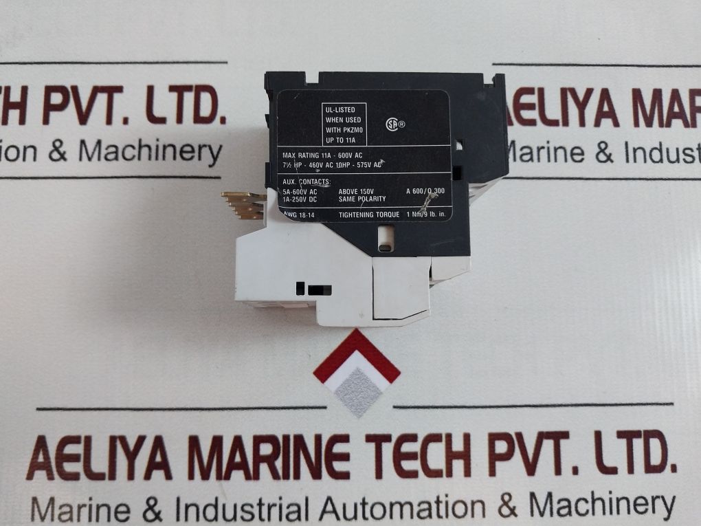 Klockner Moeller Se00-11-pkz0 Contactor 11A-600V Ac