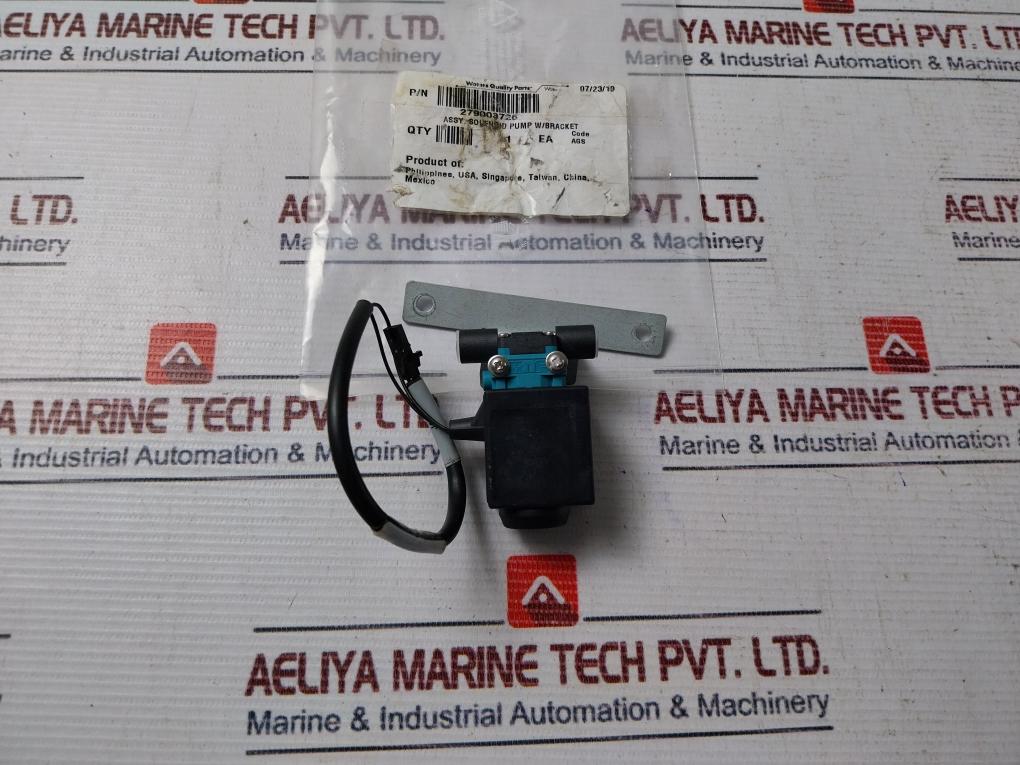 Knf Pl11411-fmm20 Solenoid Pump W/ Bracket Assy 279003726