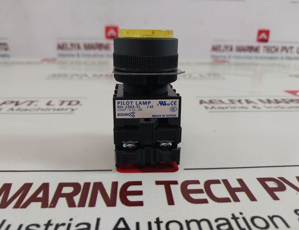 Koino Kh-2203-tl Pilot Lamp/Indicating Lamp, 6.3V Kh-2203F-06Y