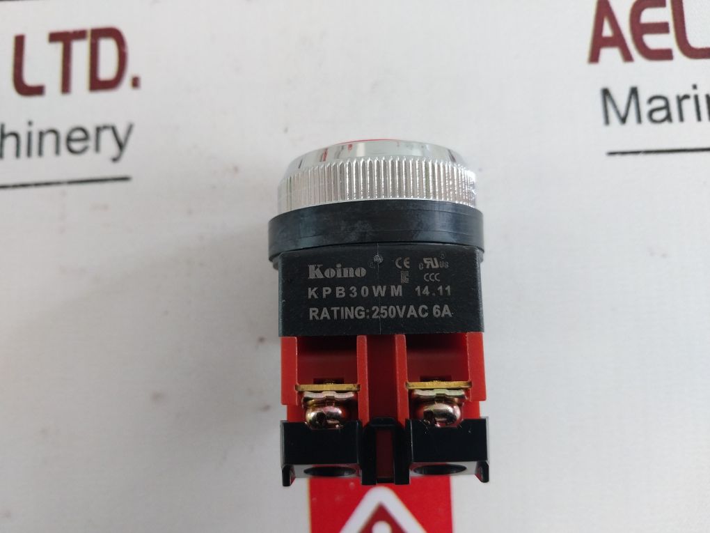 Koino Kpb30Wm Pushbutton Switch 250Vac 6A