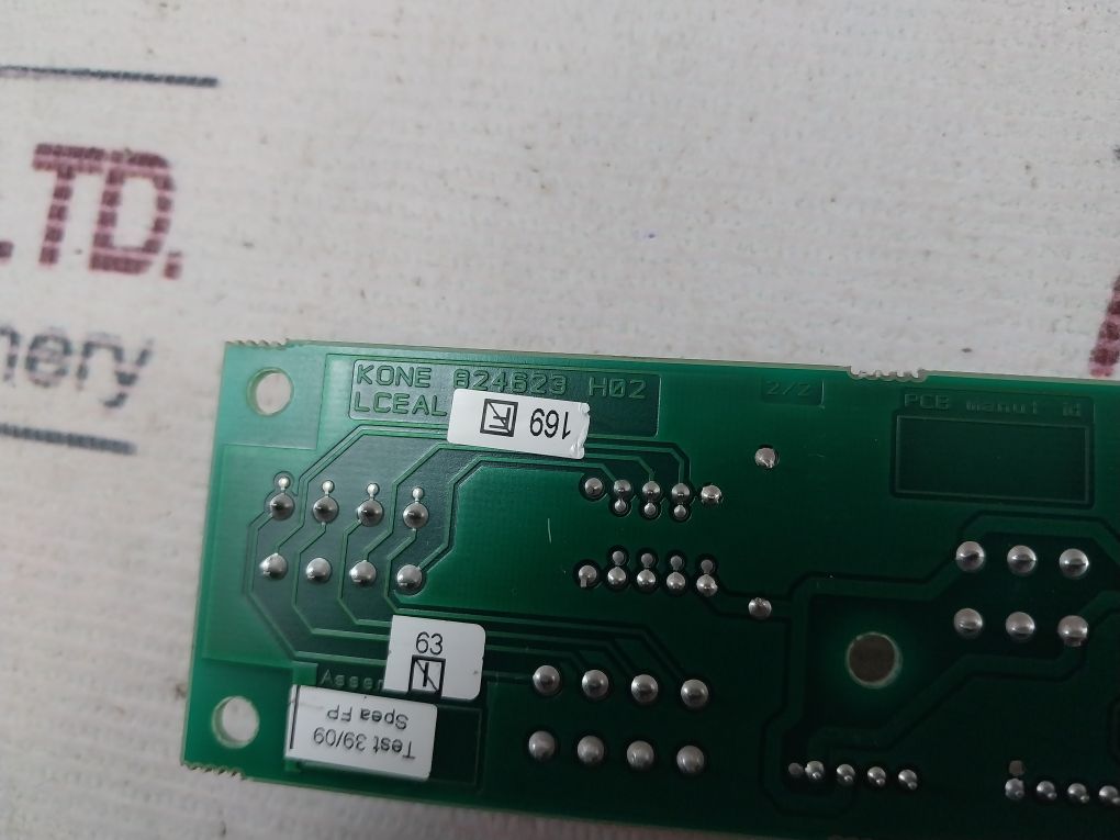 Kone 824623 H02 Board