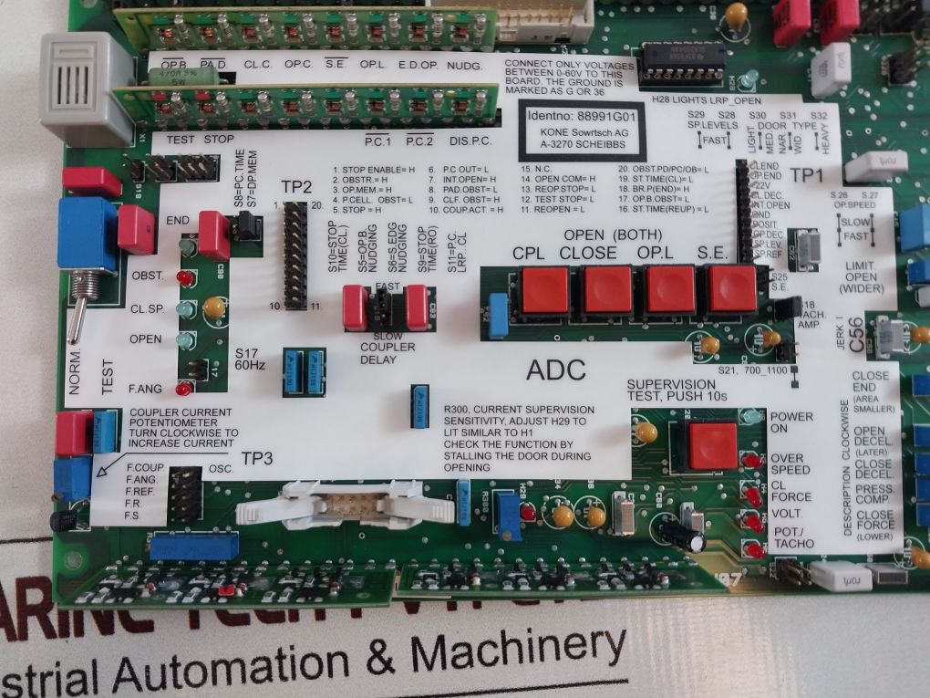Kone 88991G01 Pcb Card 376410 H07