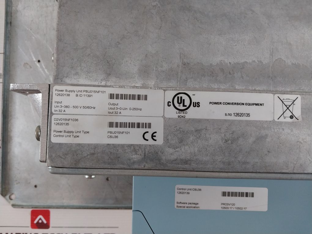 Konecranes Dynac Vector Ii Power Conversion Equipment Psu015Nf101