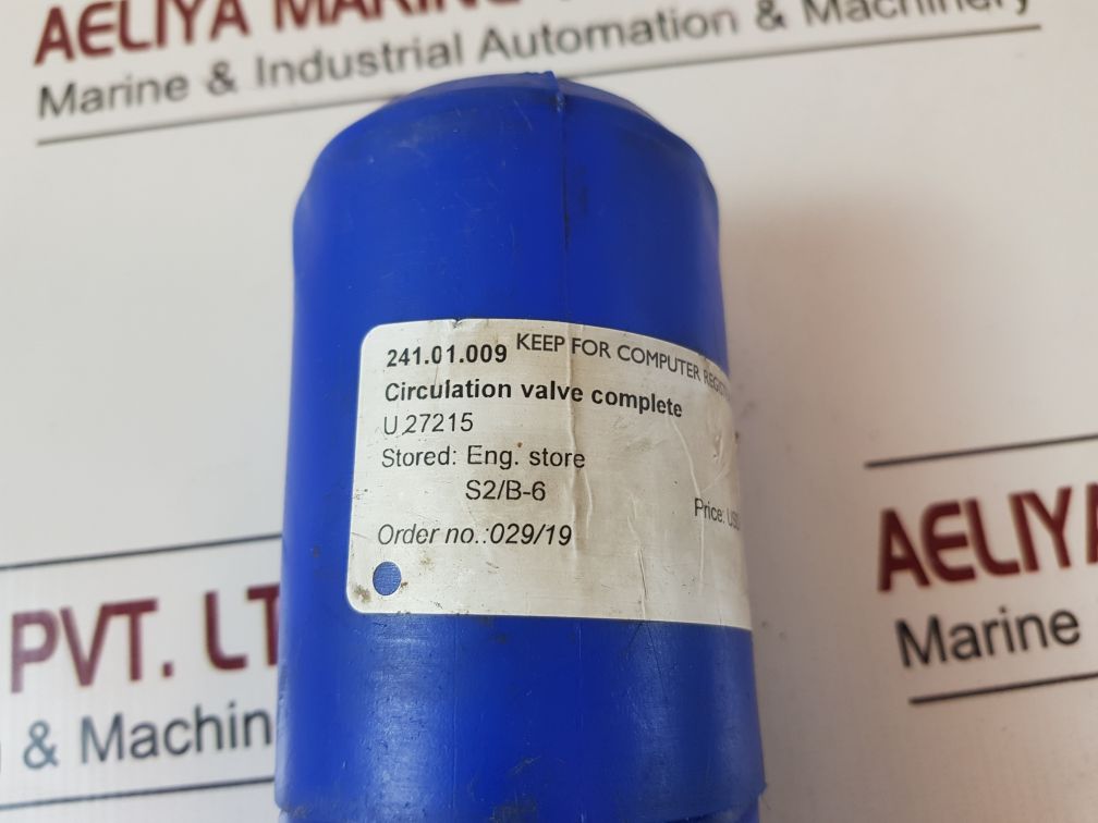 Kongsberg Hcp/Sa27-31500 Complete Circulation Valve