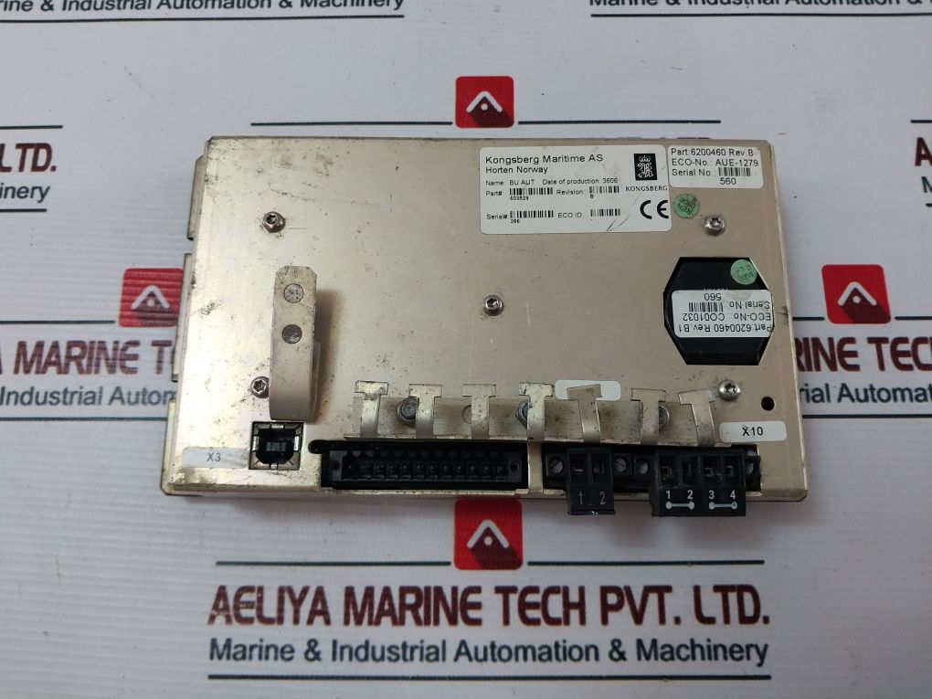 Kongsberg Maritime 603529 Bu Aut Panel 6200460