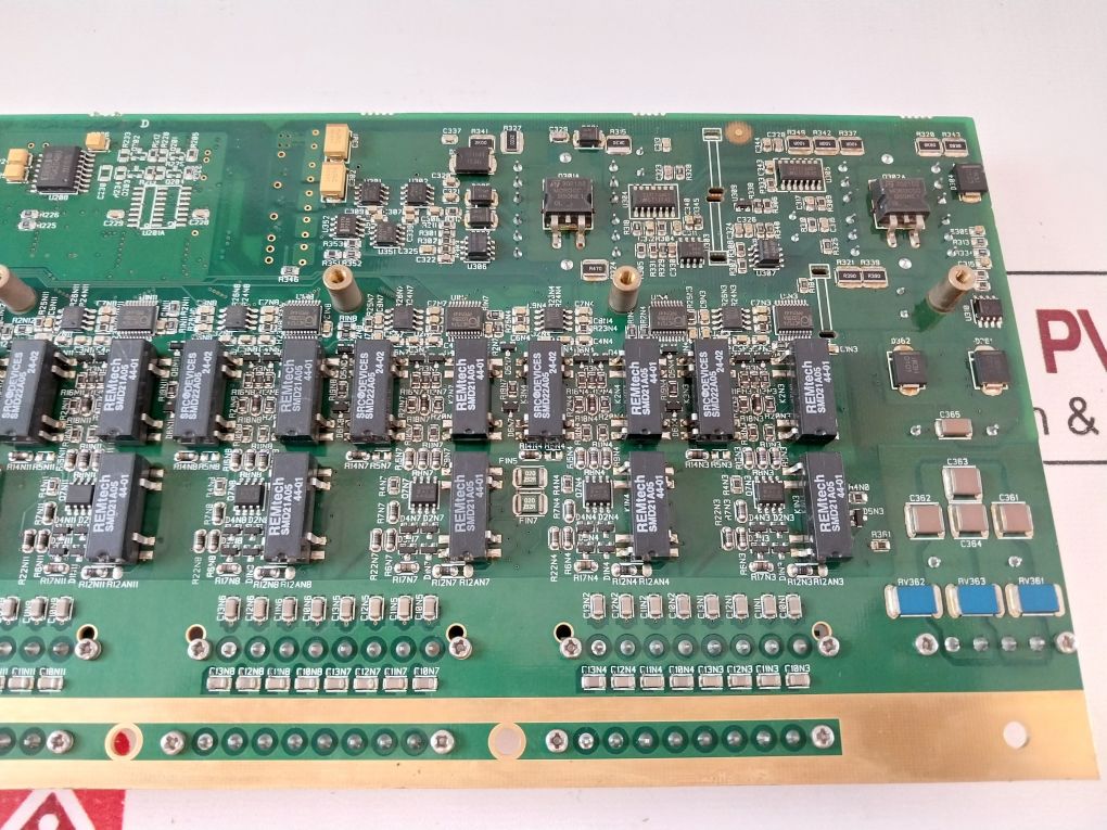 Kongsberg Na1057 Rai Ha340126 D/D/D Remote Analog Card 6200354 Rev.:D7