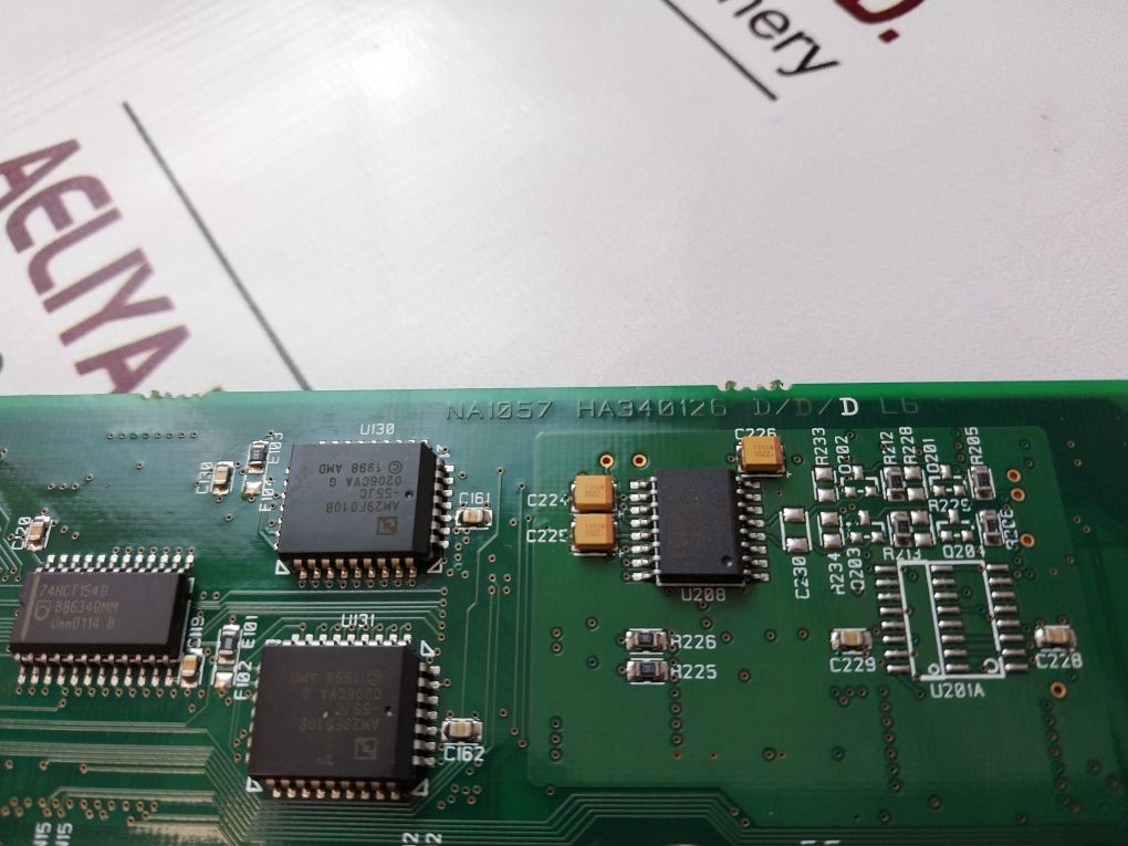 Kongsberg Na1057 Rai Ha340126 D/D/D Remote Analog Card 6200354 Rev.:D7