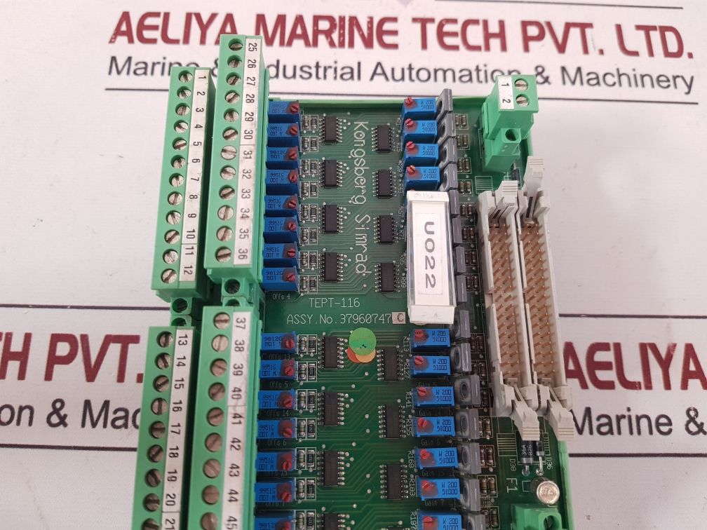 Kongsberg Simrad 37960747C Pcb Card Tept-116
