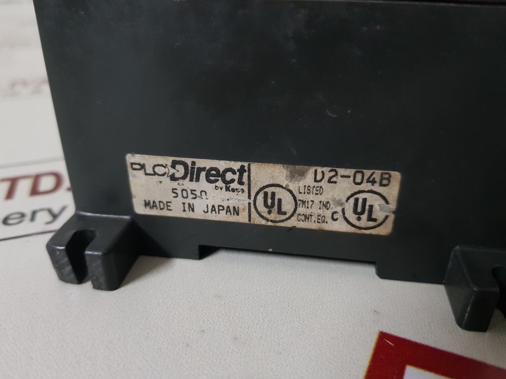 Koyo Direct Logic 205 D2-04B,Dl230 Cpu,D2-16Nd3-2,D2-16Td1-2,F2-04Ad-1 Module