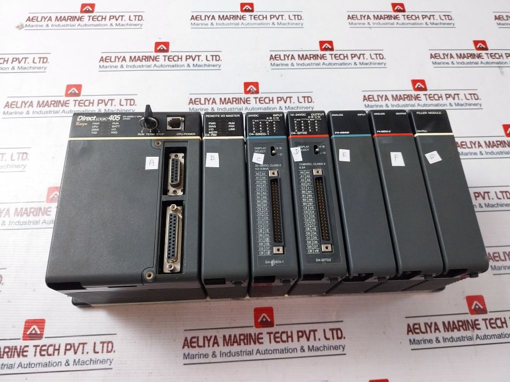 Koyo D4-450Dc-1 Plc Rack Module 24Vdc