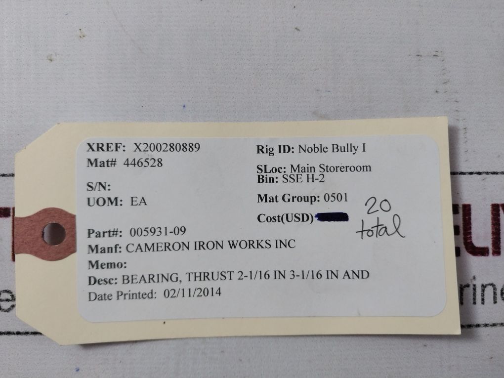 Lot Of 10X Koyo Nta-2840 L125 Thrust Roller Bearing