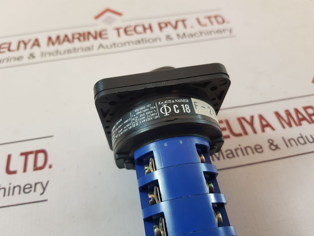 Kraus & naimer c18 cam switch f-2540