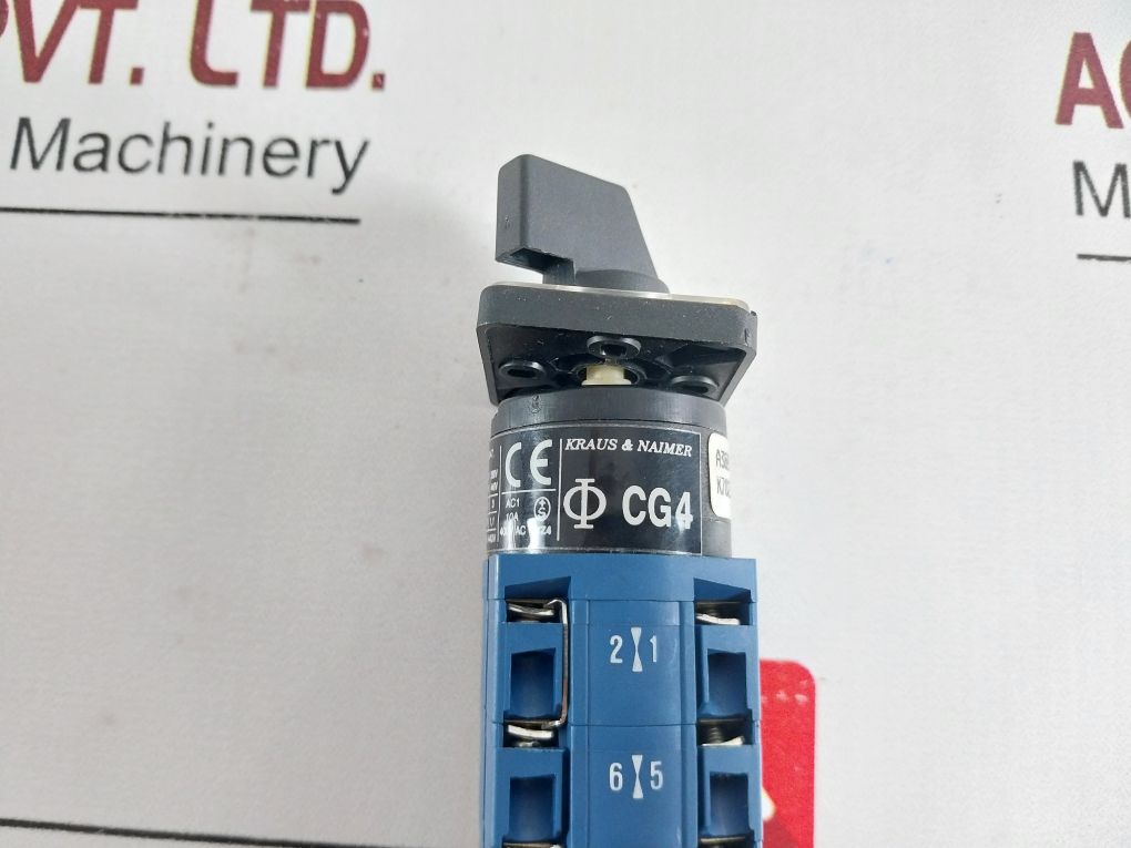 Kraus & Naimer Cg4 Rotary Switch A369 10 Amp.