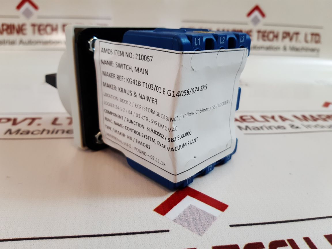 Kraus & Naimer Kg41 Manual Motor Controller