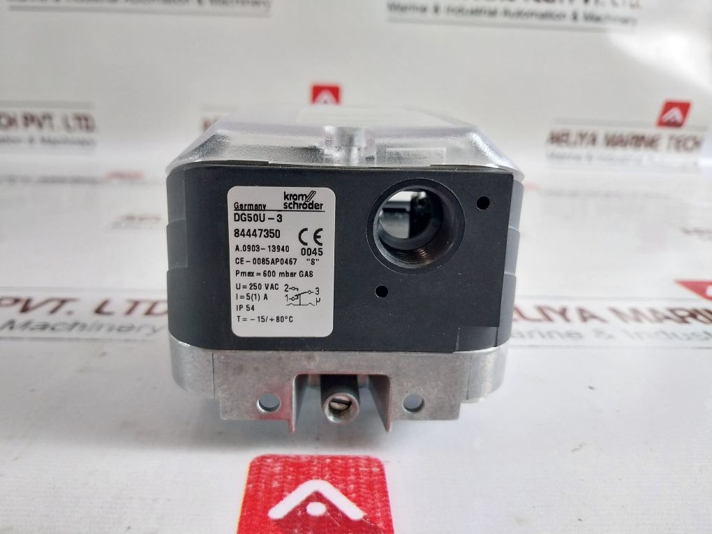 Krom Schroder Dg50U-3 Gas Pressure Switch 84447350