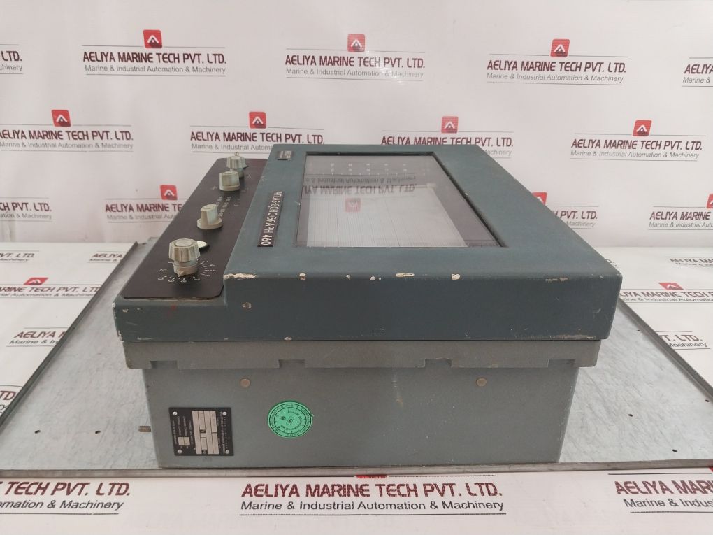 Krupp Atlas-elektronik Echograph 460 Az 6023 Echosounder Display Device