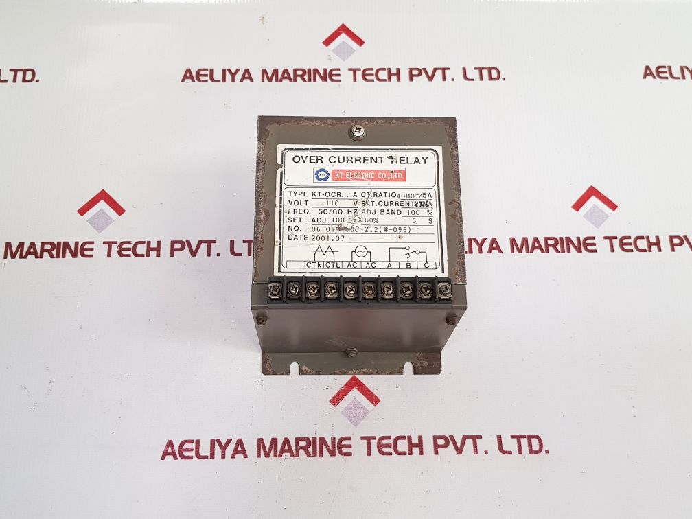 Kt Electric Kt-ocr..A Over Current Relay