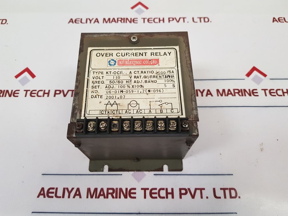 Kt Electric Kt-ocr Over Current Relay