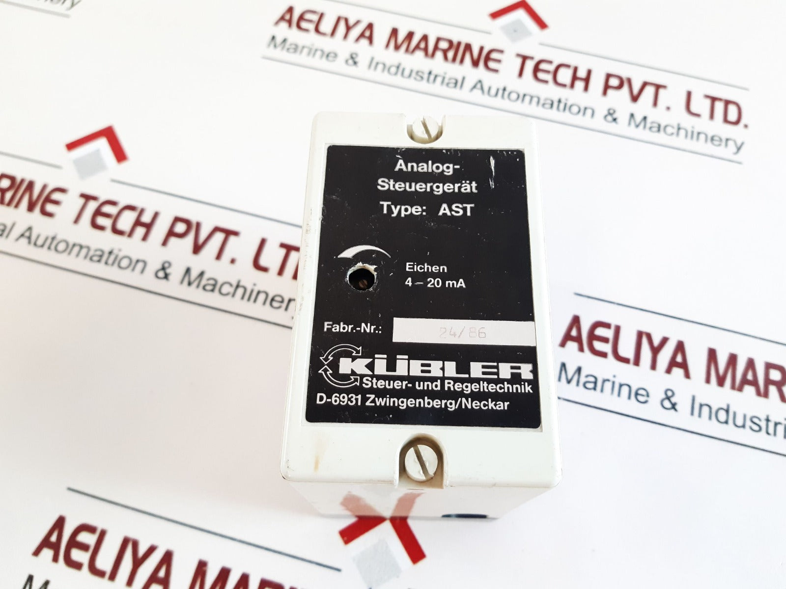Kubler Ast Analog Control Unit 4-20 Ma