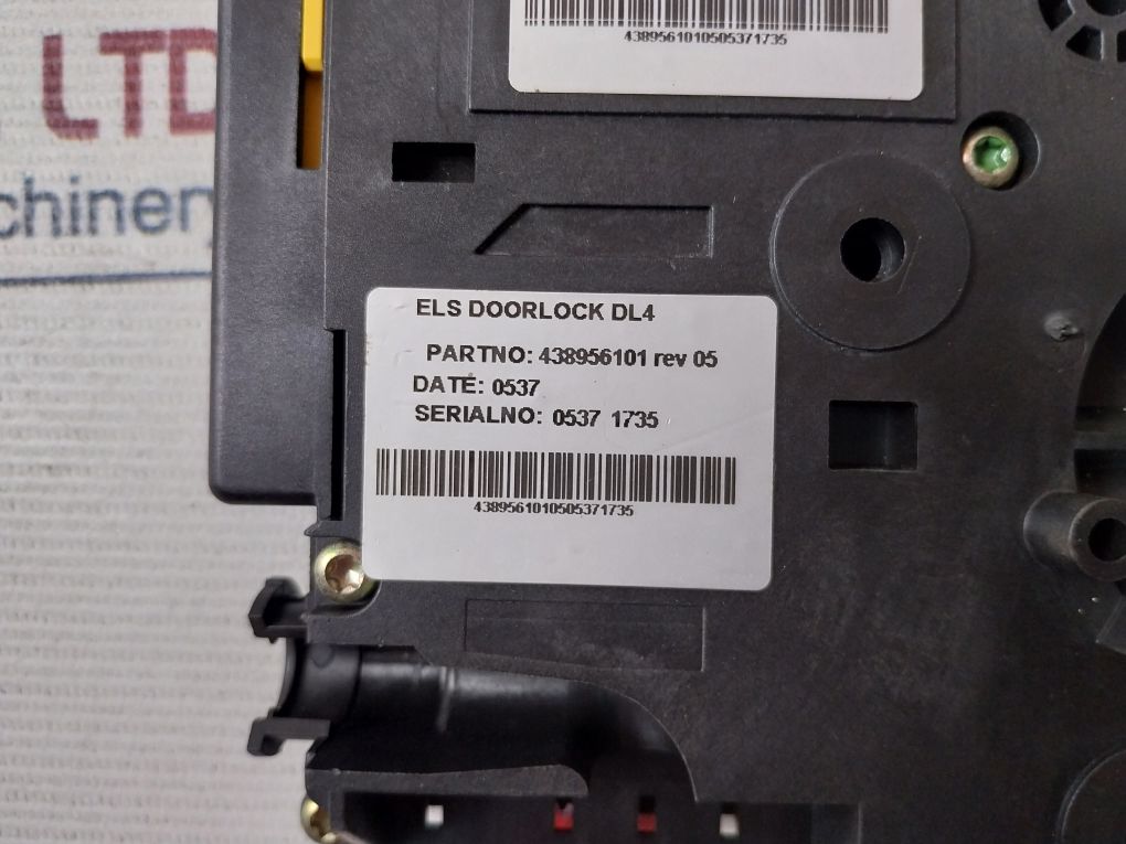 Kuhnke 438956101 Els Doorlock Dl4 Rev 05