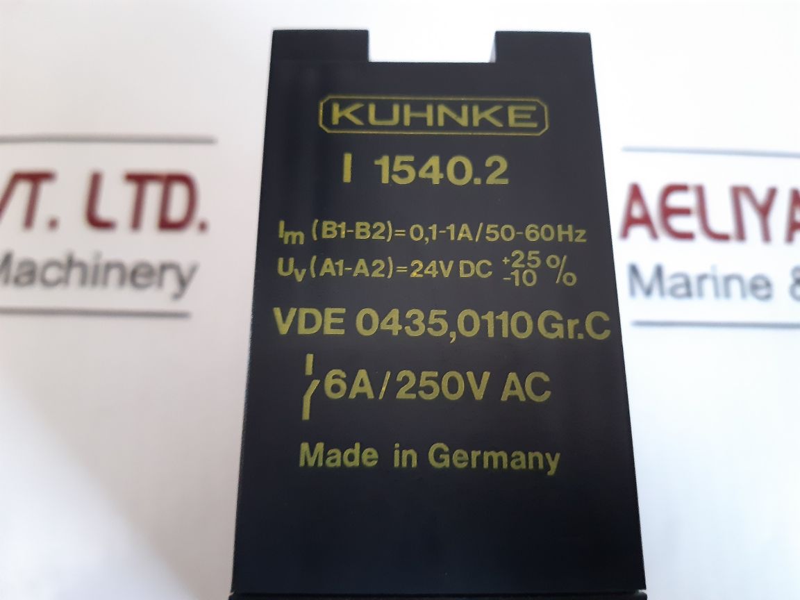 Kuhnke I 1540.2 Current Monitoring Relay I 1540