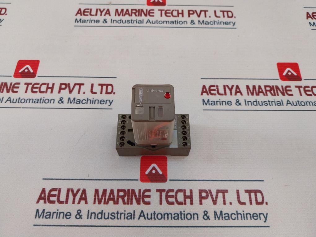 Kuhnke Uf3-230Vac N Relay W/Socket