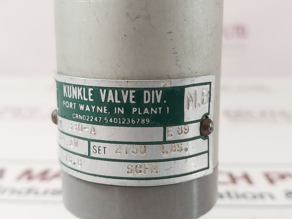 Kunkle 330-a E89