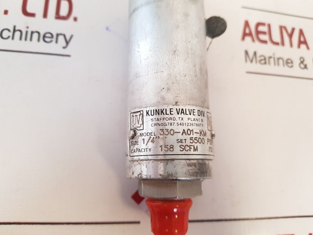 Kunkle Valve 330-a01-km Relief Valve